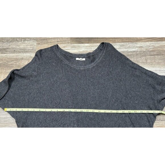 Maurices Womens Size 1 Gray Asymmetrical Knit Sweater Dress Tunic Top XL Knit - Picture 10 of 16